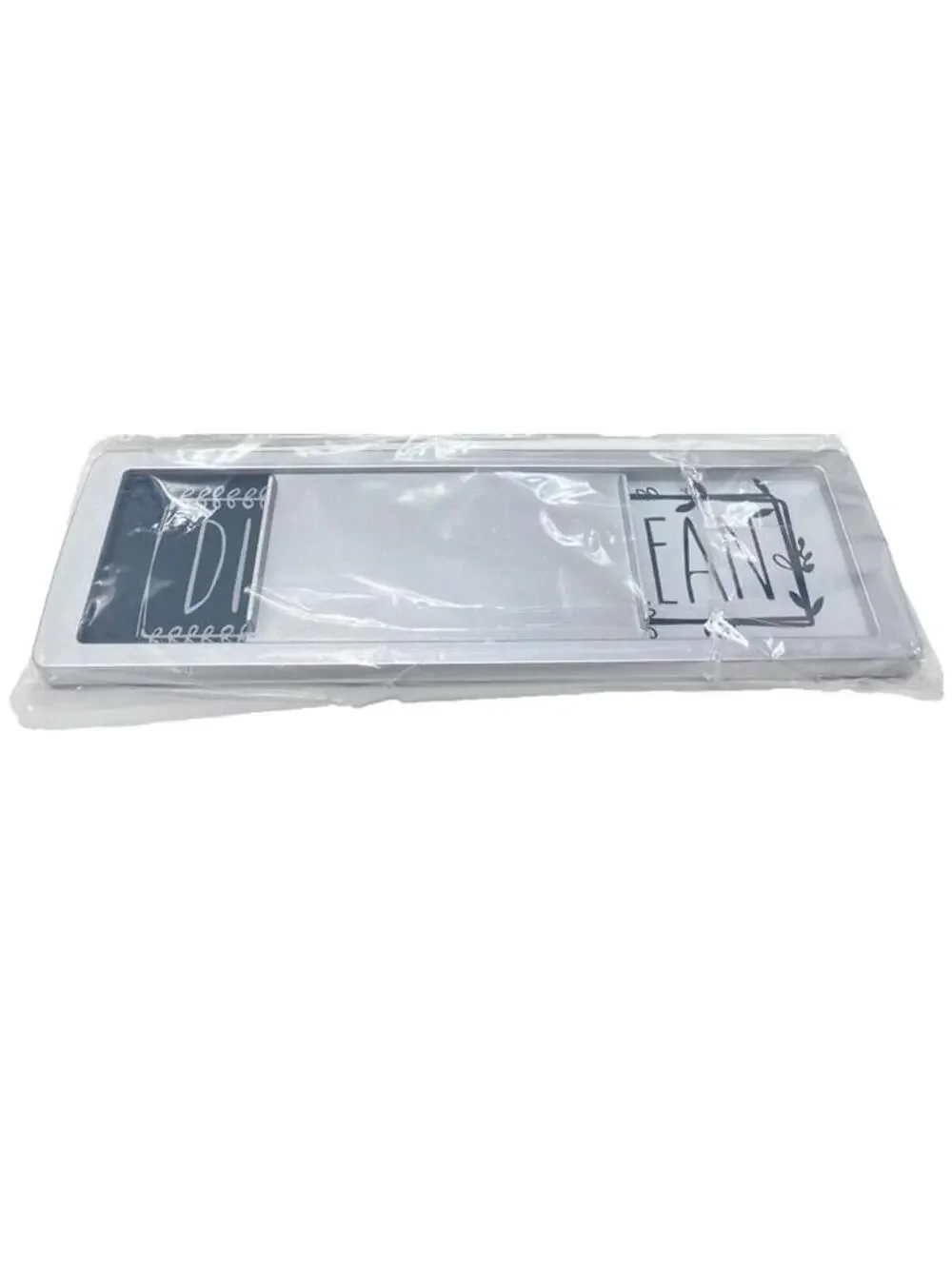 Plastic Dishwasher Sign Indicator Modern Clean & Dirty Sign with Adhesive Back